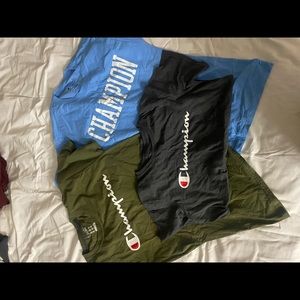 Womens small champion shirts 3 for 15